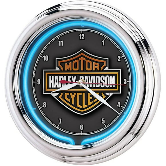 Harley Davidson Pendulum Wall Clock  Gifts For Men Harley Motorcycle Motorbike